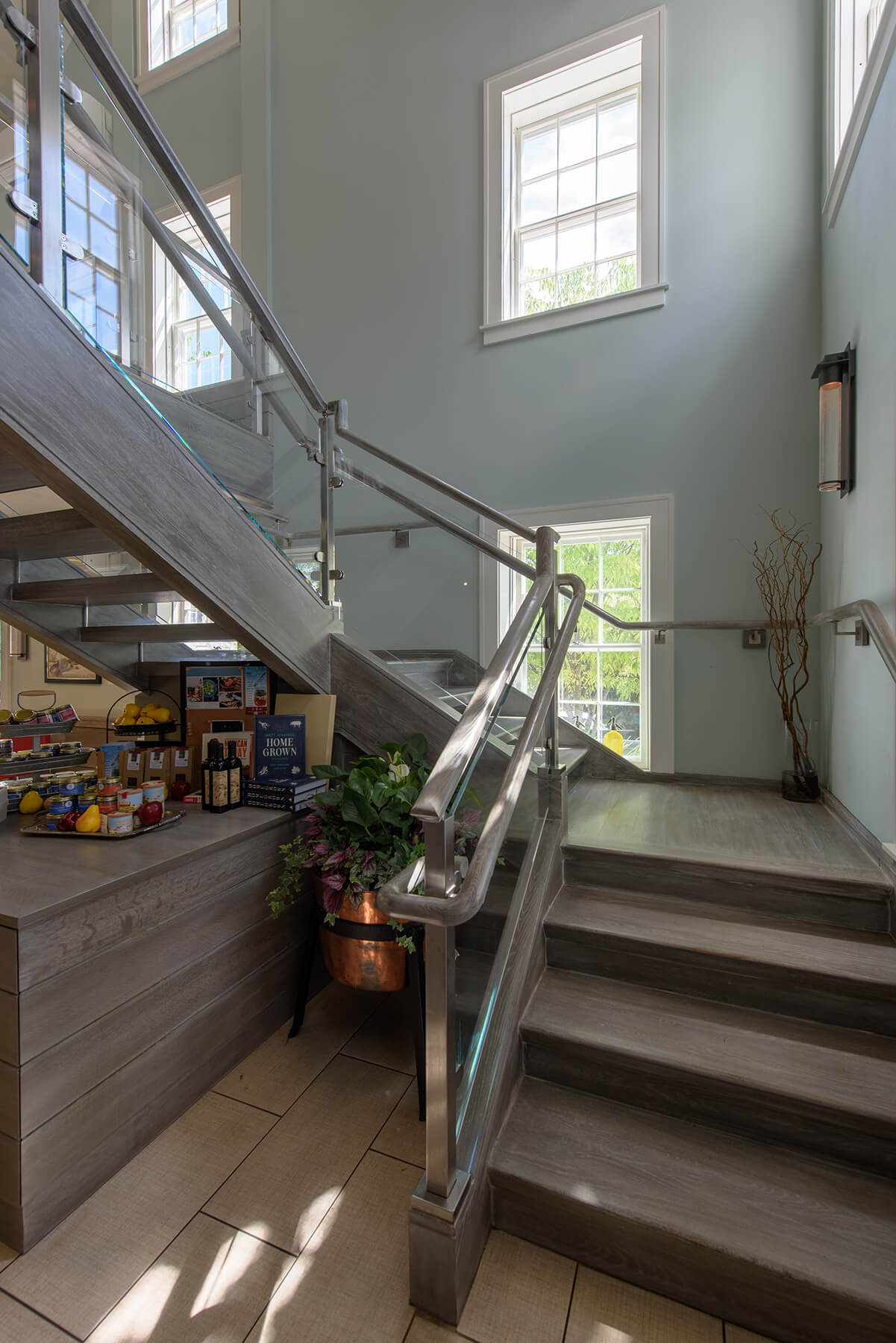Photo of Cooper Stairworks glass modern stair