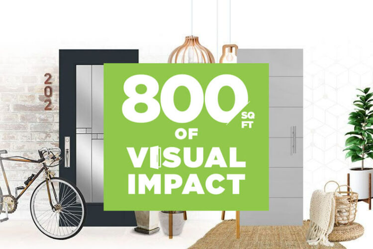 Masonite Launches 800 sq ft of Visual Impact Campaign