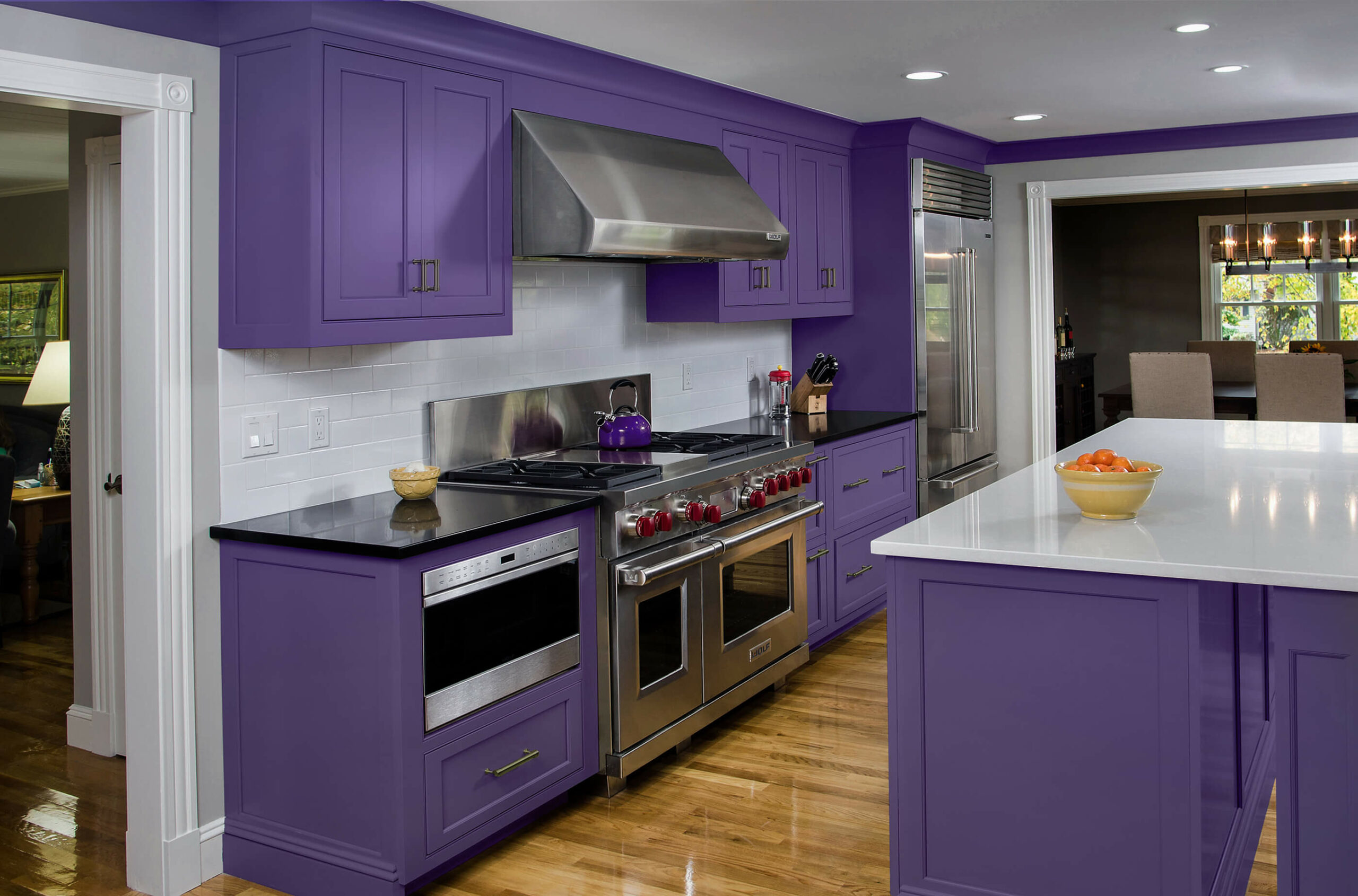 Photo of Bari purple kitchen
